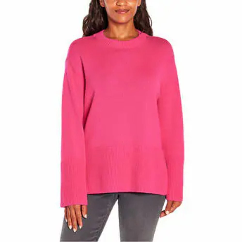 NEW Gap Crewneck Knit Sweater | Pink